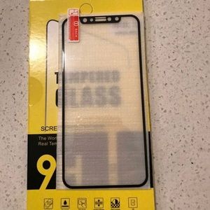 iPhone X & iPhone XS screen protector  set of 5